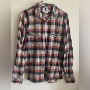Topman Multicolor Plaid Casual Shirt